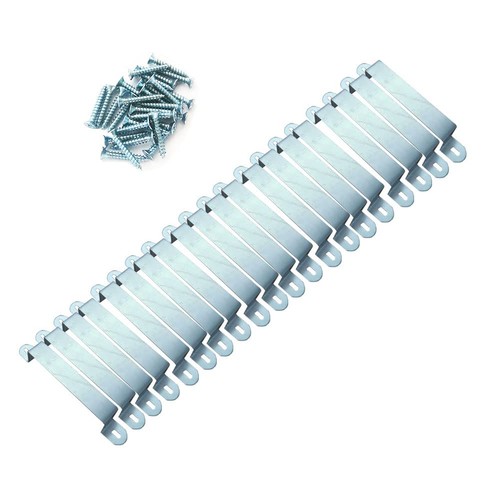 Fence panel security - fence, brackets