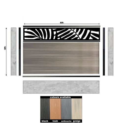 3ft composite fence kit with