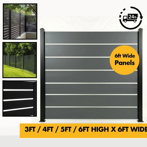 Aluminium slatted garden - slatted,