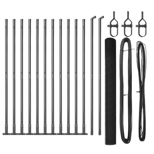 Welded wire fence with - welded,
