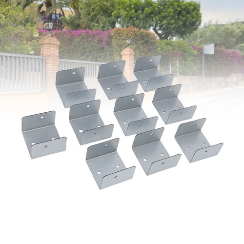 Fence post bracket - post, mesh
