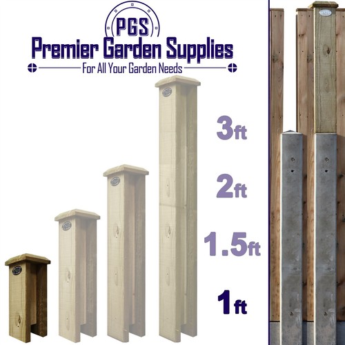1ft timber concrete garden - 1ft, timber/concrete