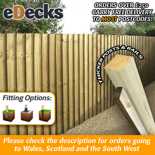 Premium featheredge post - premium,