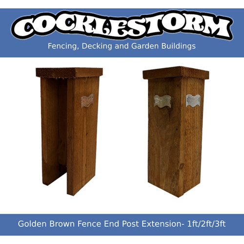 1ft 2ft 3ft golden brown - golden,