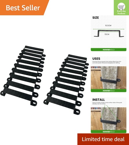 Pack fence panel brackets - 20,