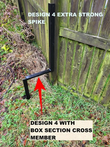 Fence post repair support - fence,