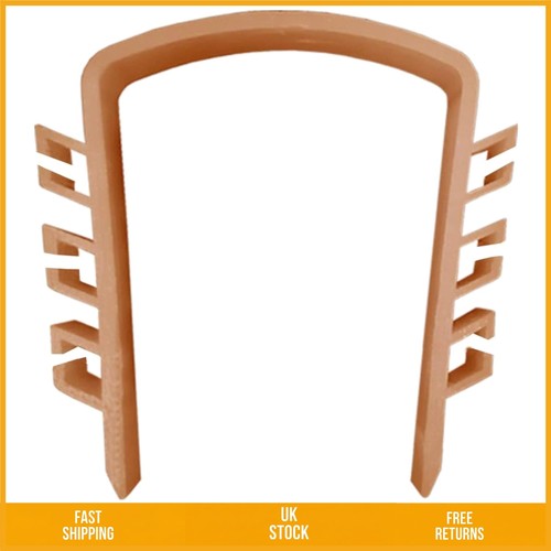 Silent brown antirattle fence - brown,